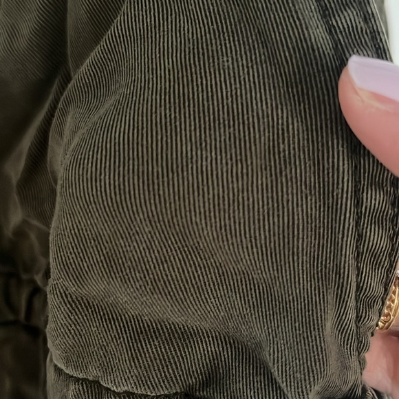 Wilfred free size small moss green/brown jumpsuit from Aritzia - Picture 4 of 4